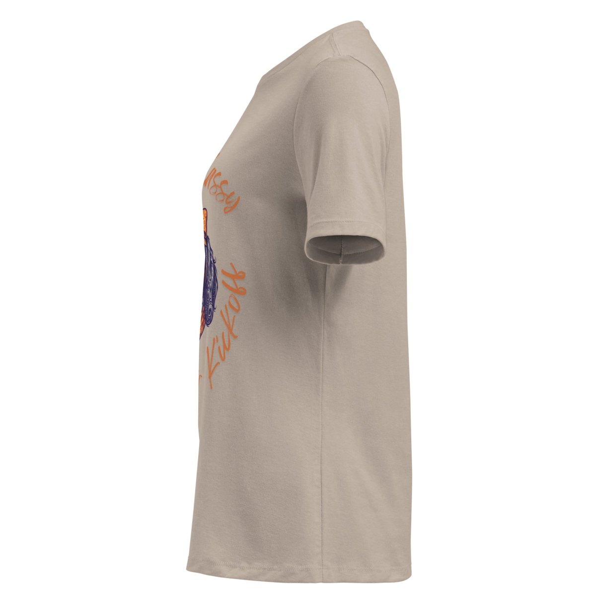Classic Orange & White Game Day Relaxed Short-Sleeve Tee | Premium Comfort Tailgate Apparel