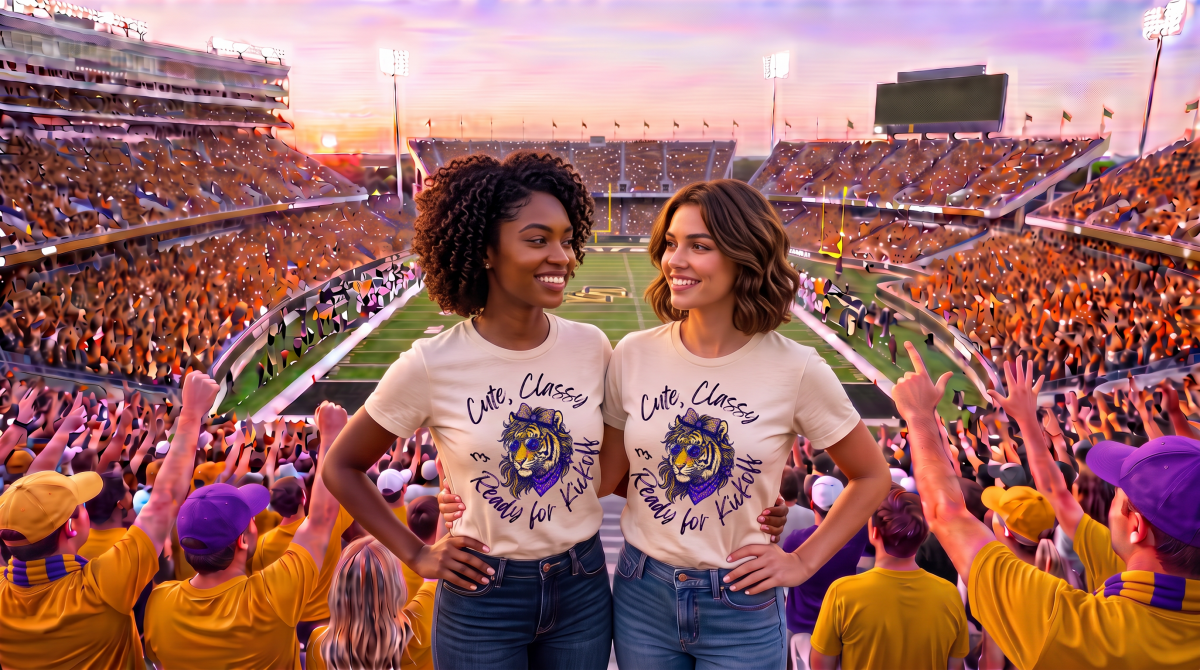 Classic Purple & Gold Game Day Relaxed Short-Sleeve Tee | Premium Comfort Tailgate Apparel