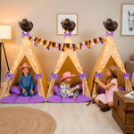 Cowgirl Birthday Party Supplies Box