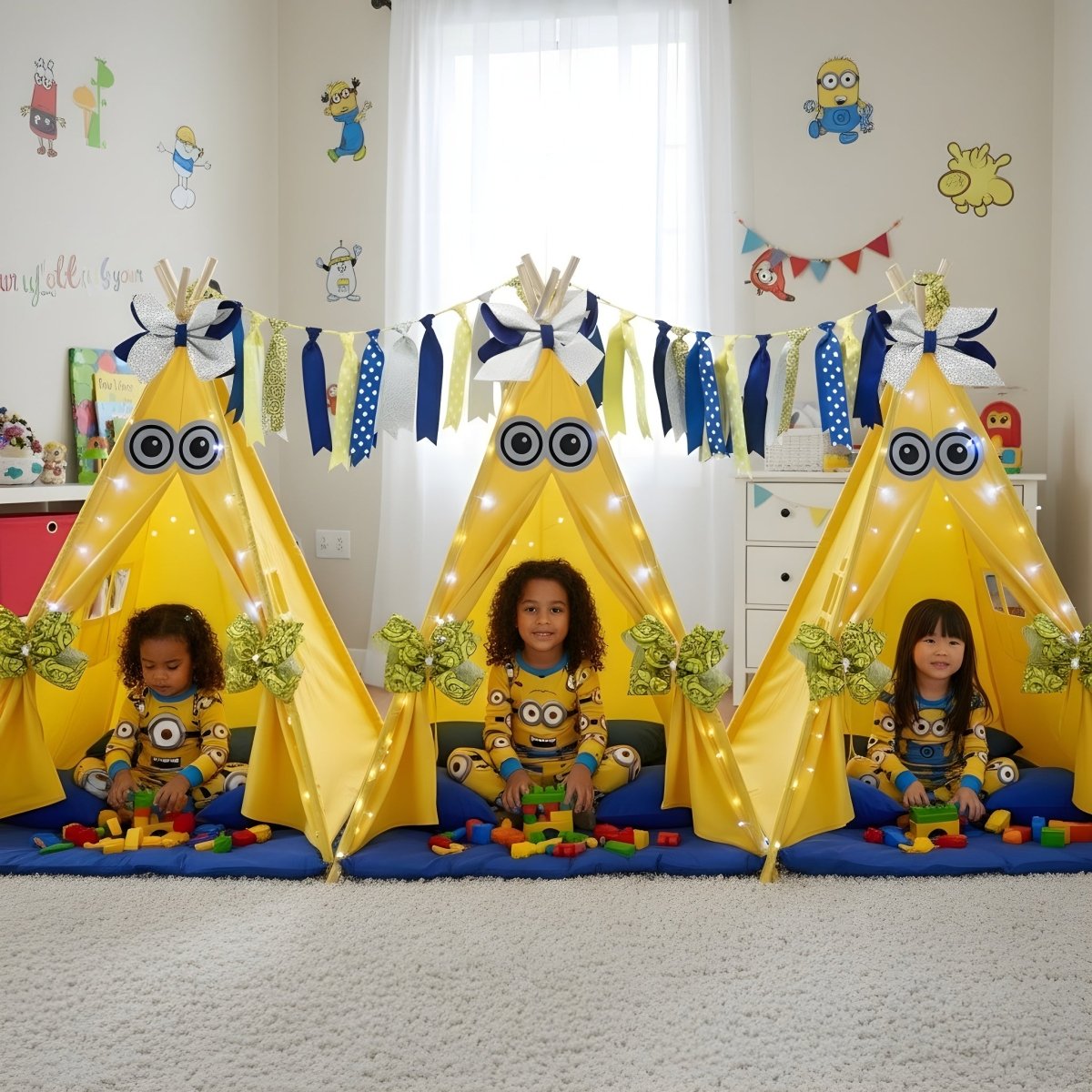 Crazy Bananas Teepee Tent Party Supplies Kit