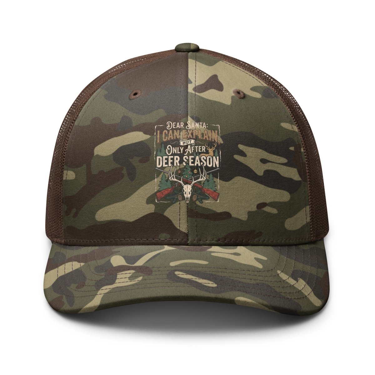 Dear Santa I Can Explain But Only After Hunting Season Hat | Funny Dad Cap