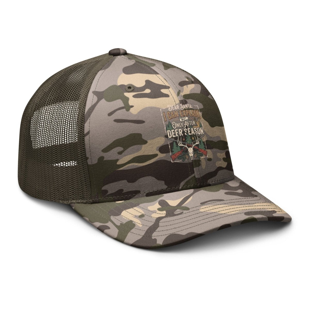 Dear Santa I Can Explain But Only After Hunting Season Hat | Funny Dad Cap