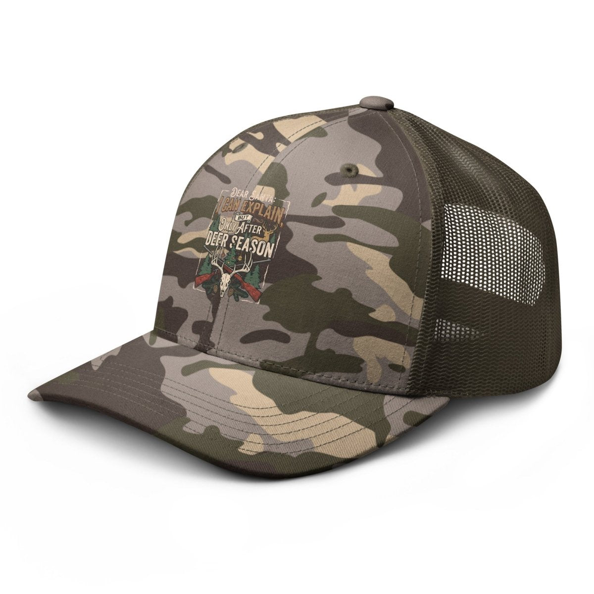 Dear Santa I Can Explain But Only After Hunting Season Hat | Funny Dad Cap