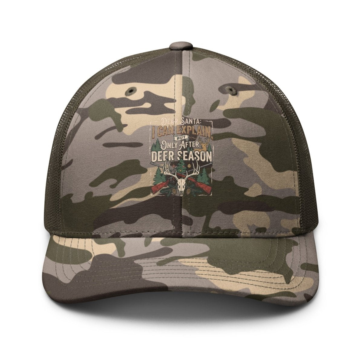 Dear Santa I Can Explain But Only After Hunting Season Hat | Funny Dad Cap