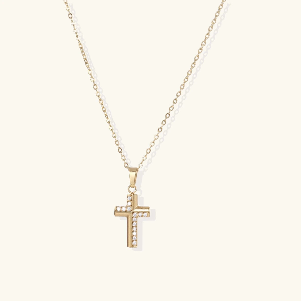 Divine Radiance Cross Necklace | Chicky Chicky Bling Bling