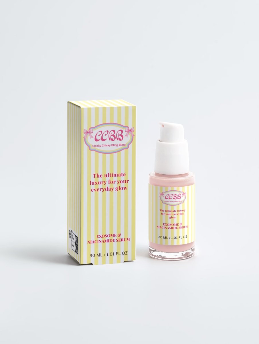 Exosome and Niacinamide Daily Facial Serum bottle front view
