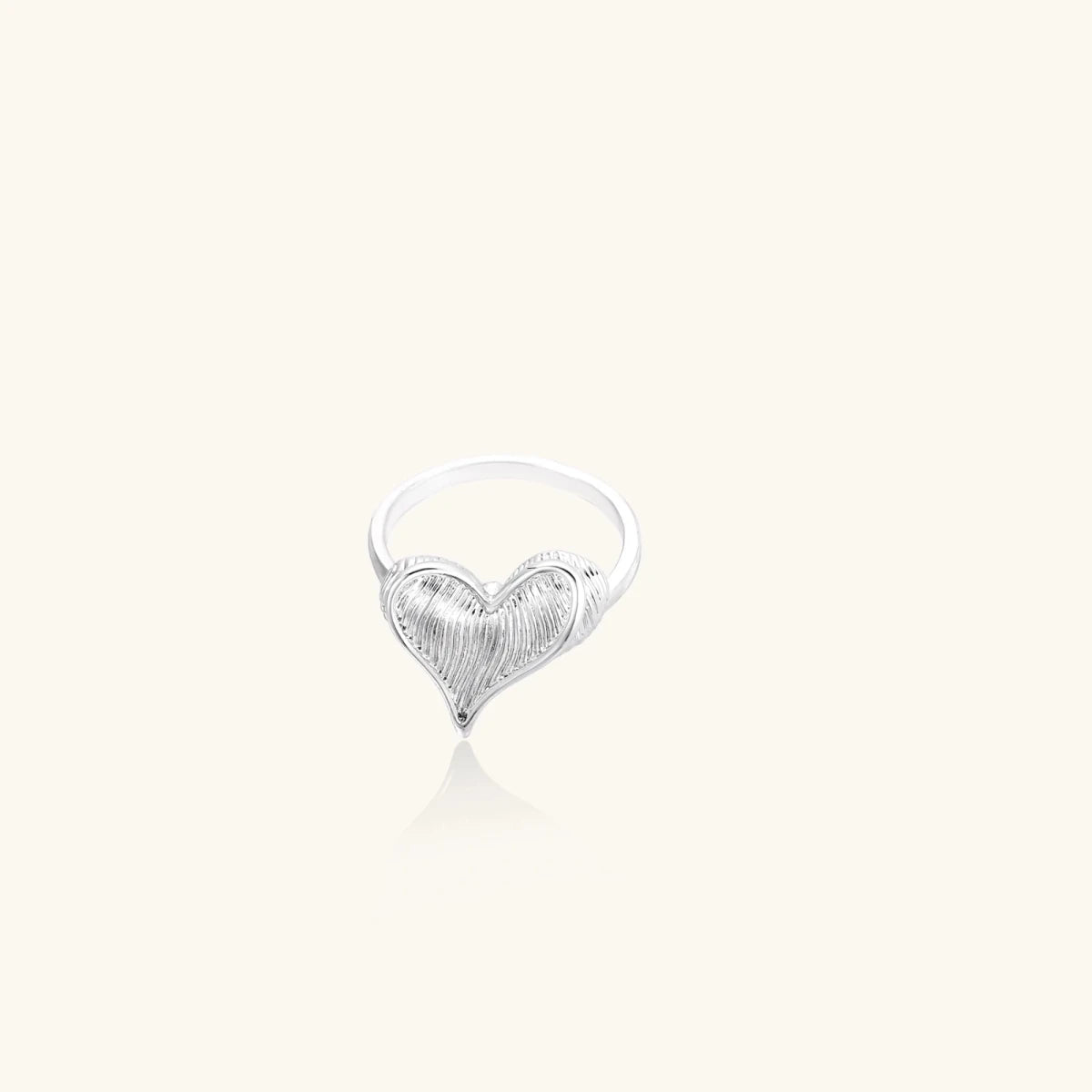 Feathered Heart Ring | Chicky Chicky Bling Bling