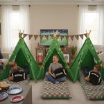 Football Party Supplies Teepee Tent Slumber Party Kit