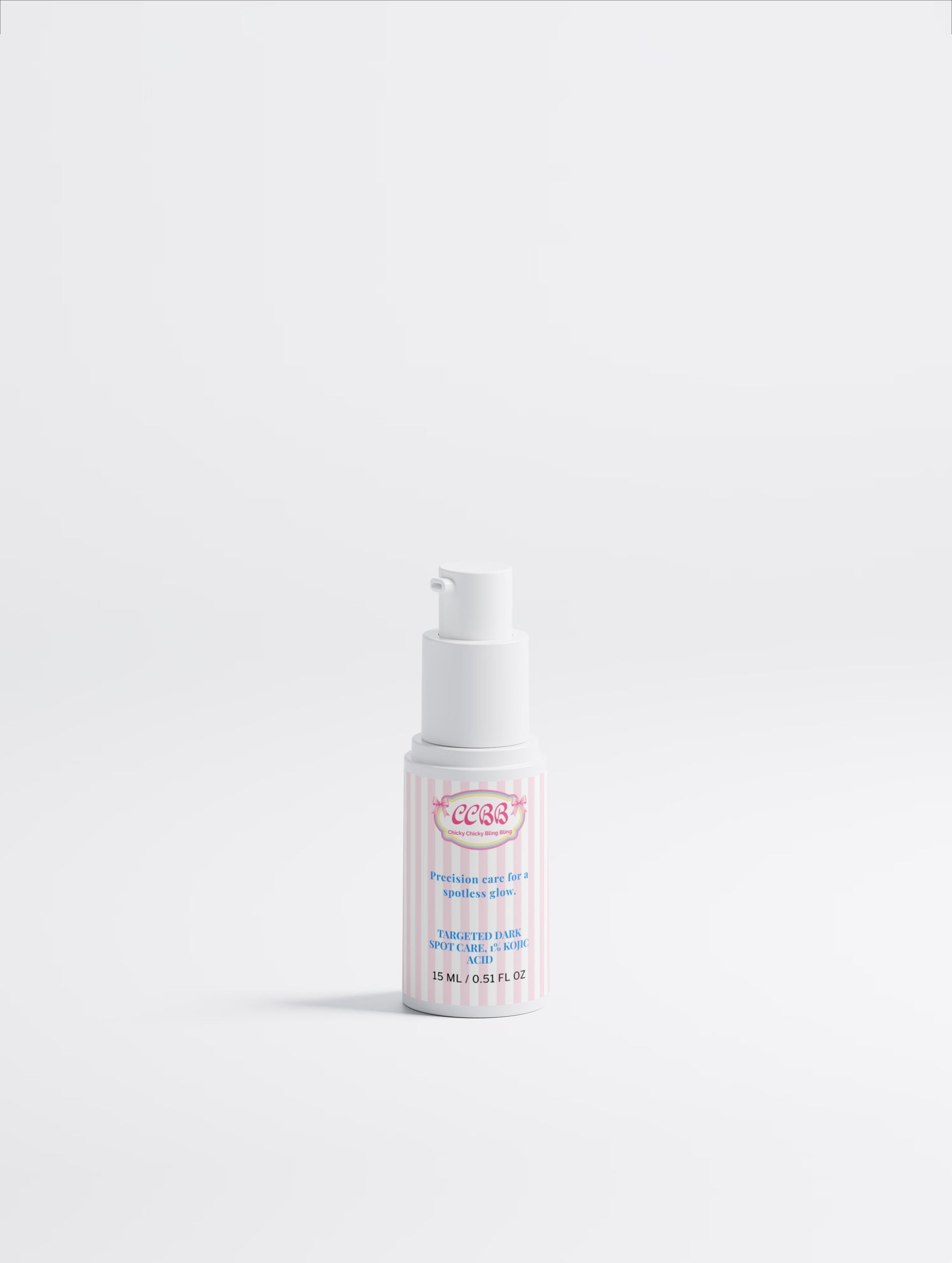 Targeted Dark Spot Care 15ml precision care pump bottle on a white background