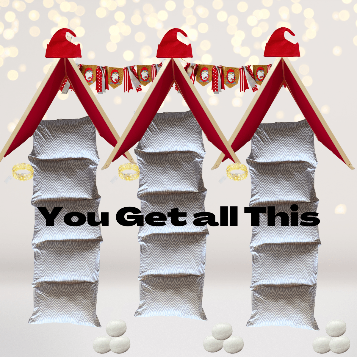 Gnome Christmas Party Sleepover Kit