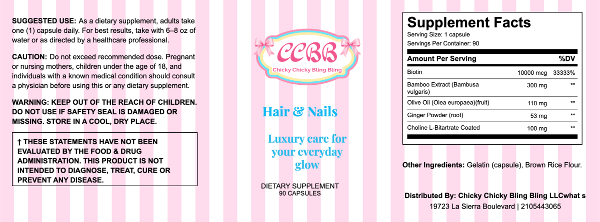 label by Chicky Chicky Bling Bling