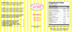 Immune Support Vitamin Supplement label by Chicky Chicky Bling Bling
