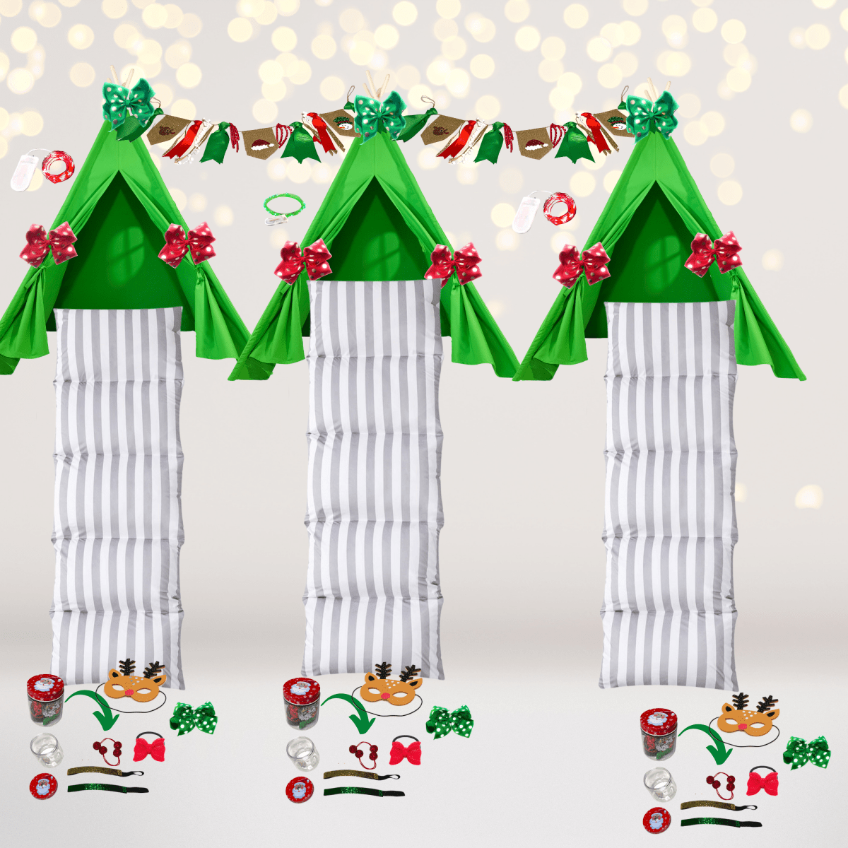 Jolly Christmas Sleepover Party Kit