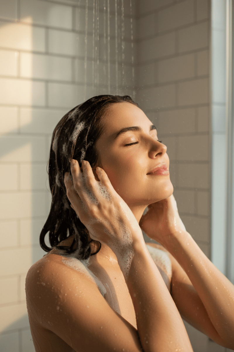 Nourishing hair repair treatment container and product texture