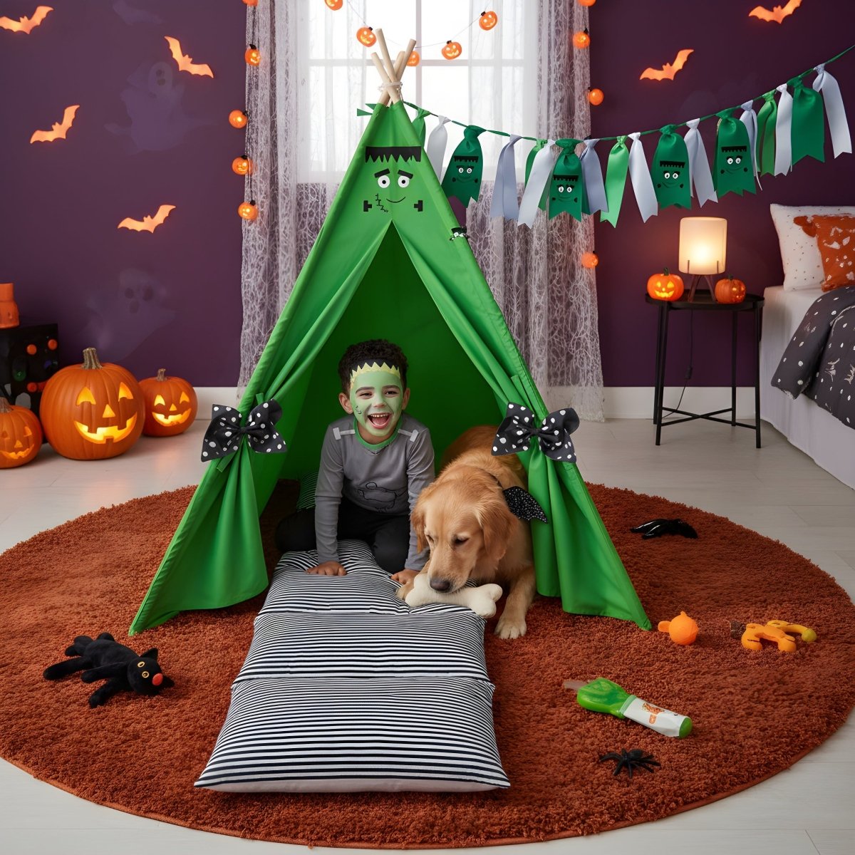 Kids Frankenstein Halloween Gift Set