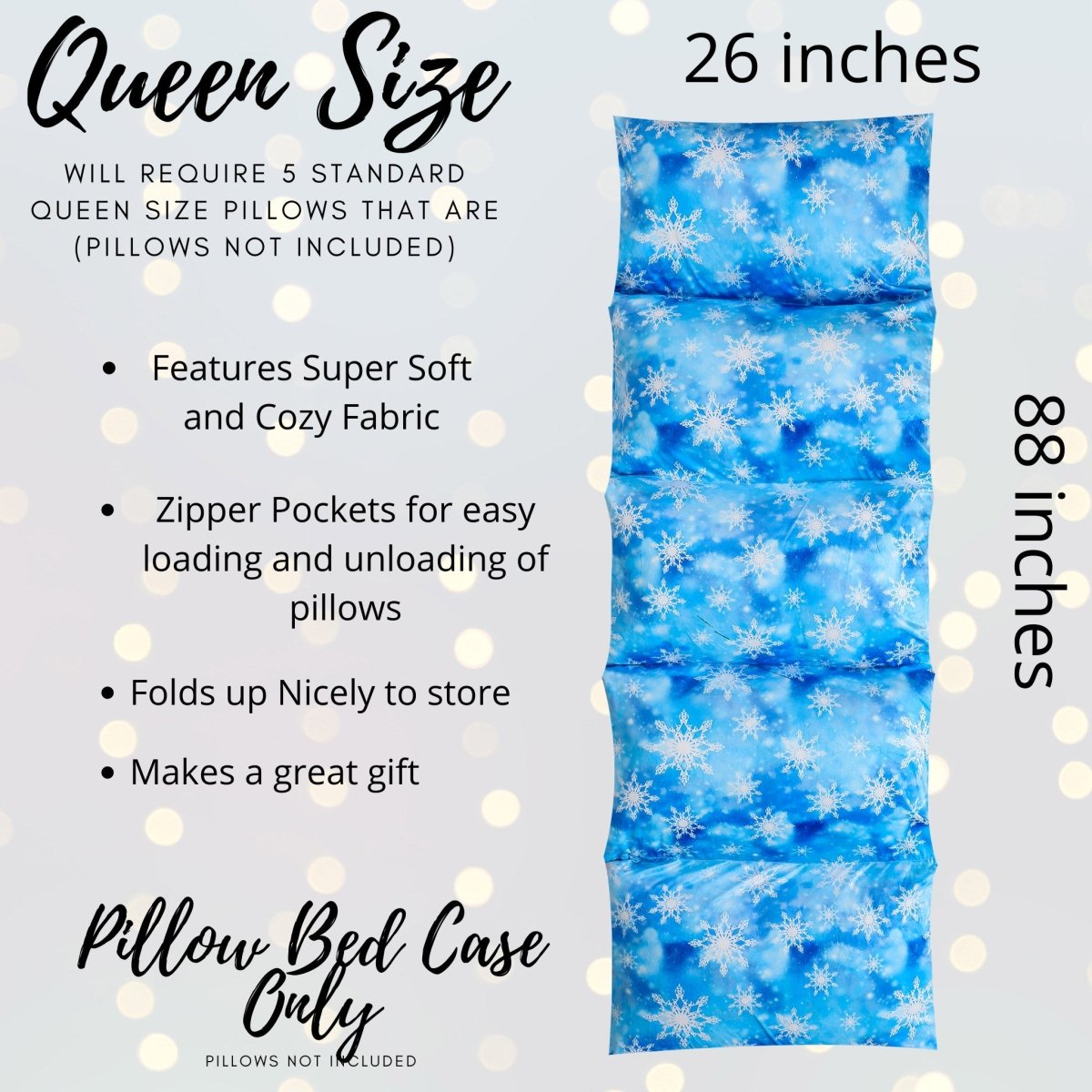 Kids Snowflake Teepee Gift Set