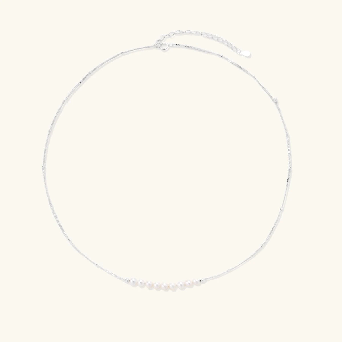 Luna Pearl Arc Necklace | Chicky Chicky Bling Bling
