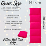 Magenta Hot Pink Pillow Bed