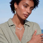 Pearl Bow Necklace | Chicky Chicky Bling Bling