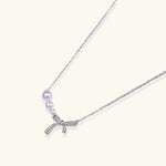 Pearl Bow Necklace | Chicky Chicky Bling Bling