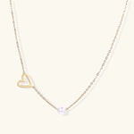 Pearl Heart Embrace Necklace | Chicky Chicky Bling Bling