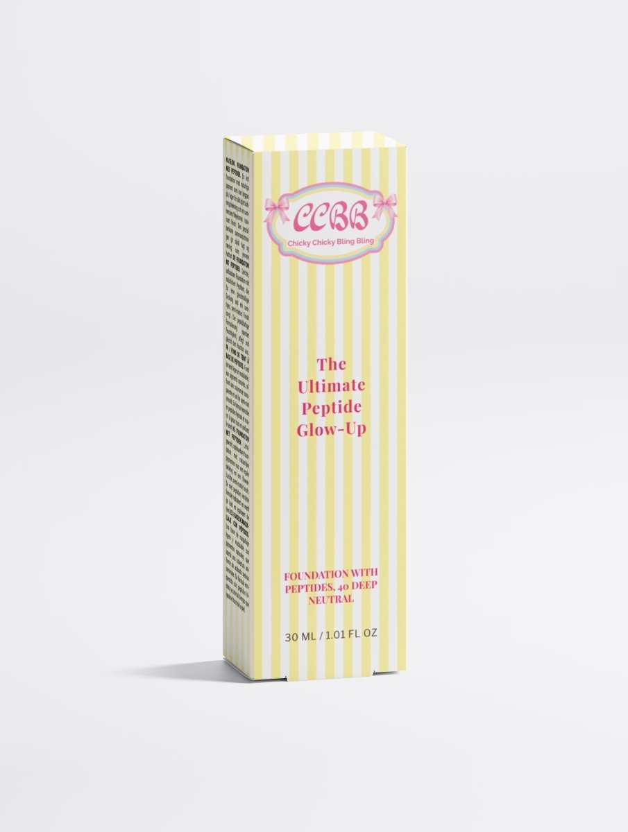 Peptide Liquid Foundation - 40 Deep Neutral | Chicky Chicky Bling Bling