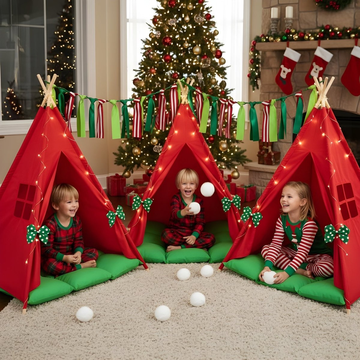 Santa Christmas Sleepover Bundle, Christmas Gifts Kids