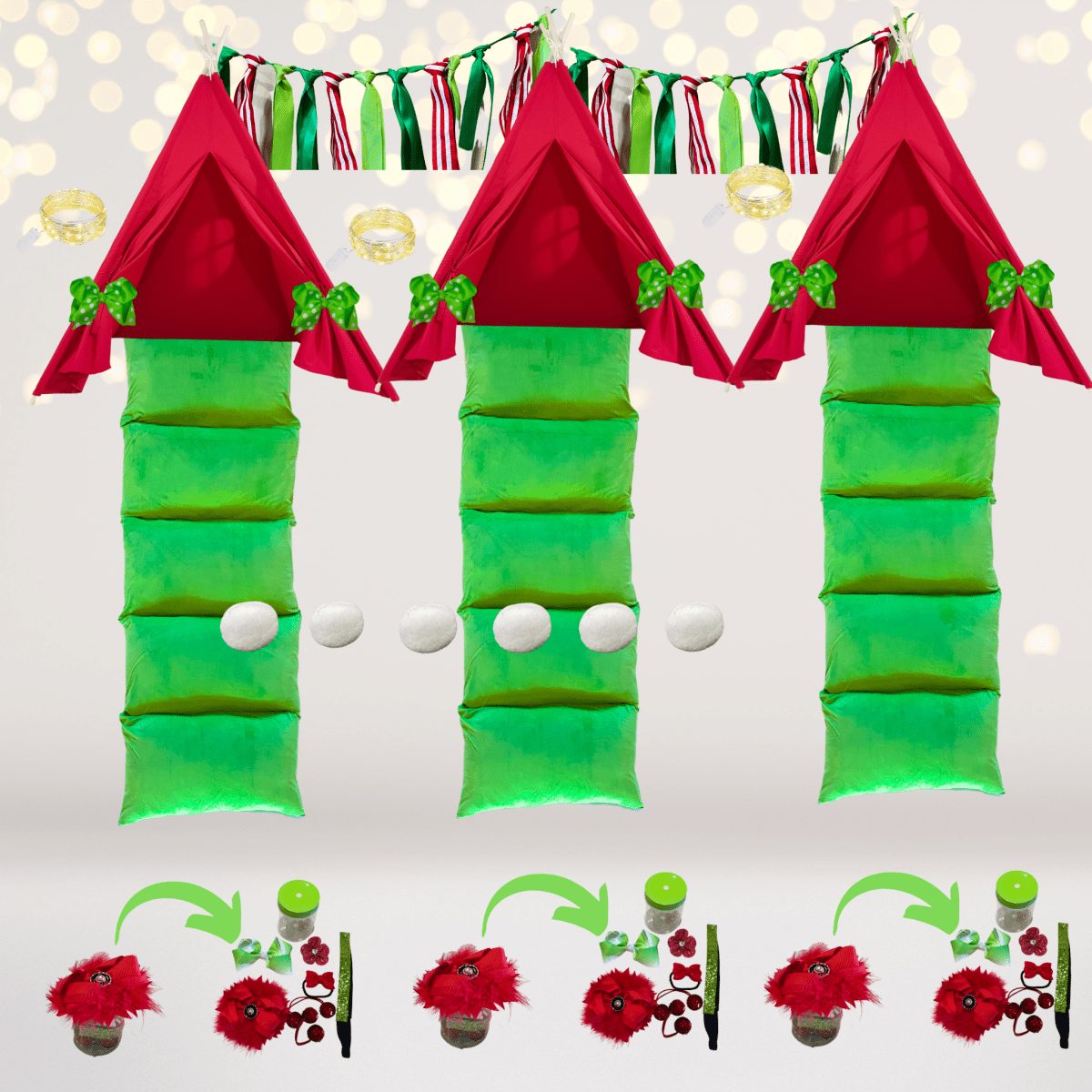 Santa Christmas Sleepover Bundle, Christmas Gifts Kids