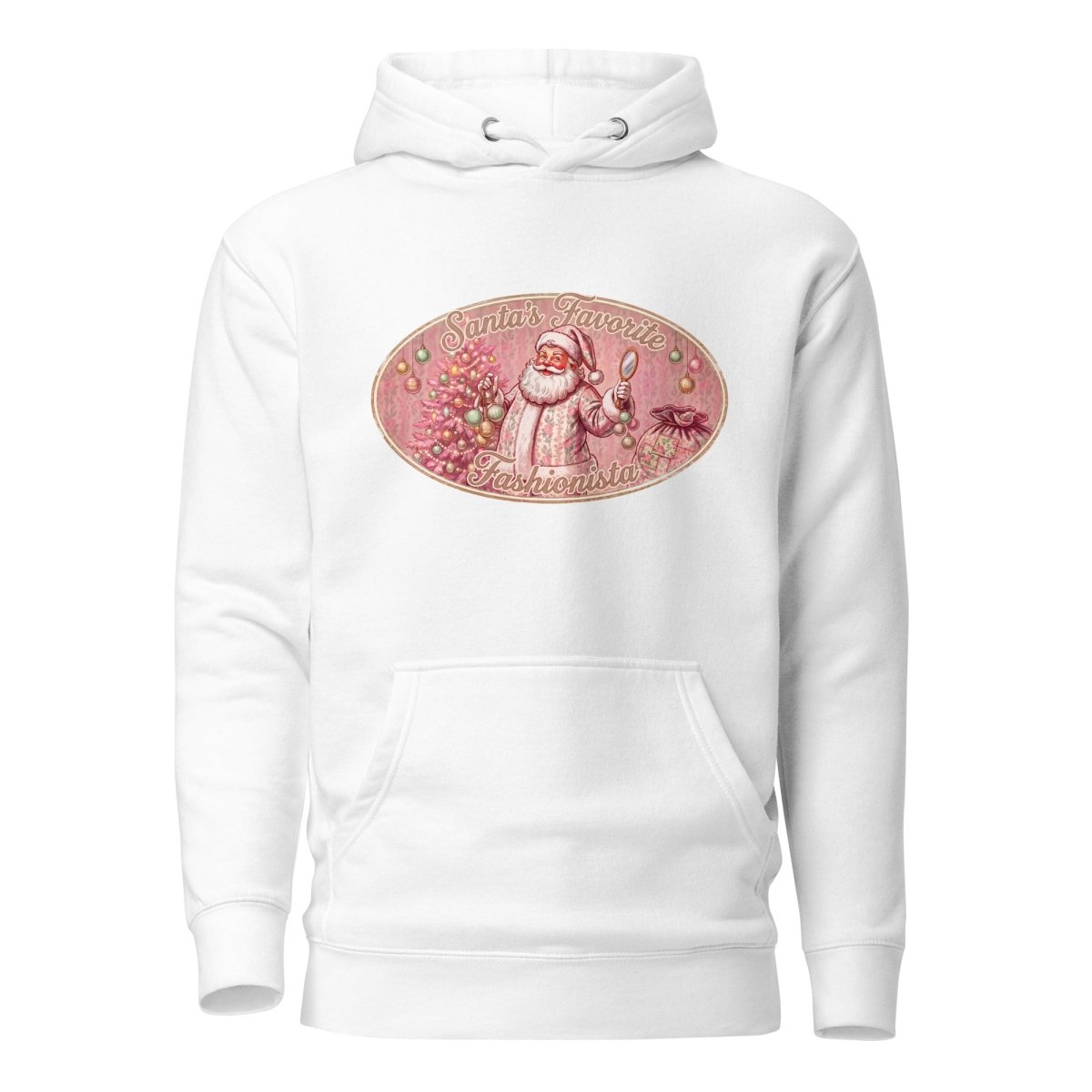 Santa's Favorite Fashionista Pullover Hoodie
