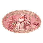 Santa's Favorite Fashionista Relaxed T-Shirt | Festive Holiday Gift Tee