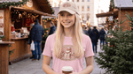 Santa's Favorite Fashionista Relaxed T-Shirt | Festive Holiday Gift Tee