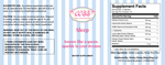 Natural Sleep Support & Relaxation Supplement label