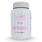 Natural Sleep Support & Relaxation Supplement Bottle by Chicky Chicky Bling Bling