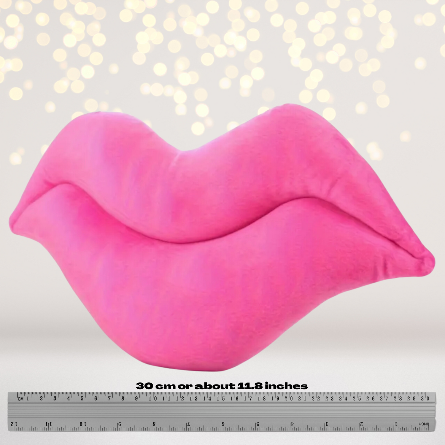 Smooch Lips Plush Mini Pillow