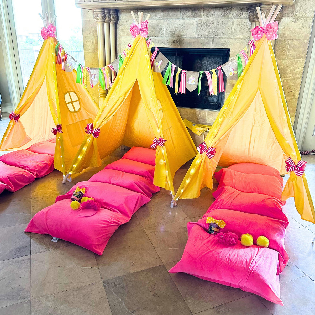 Lemon Party Supplies Sleepover Party Box