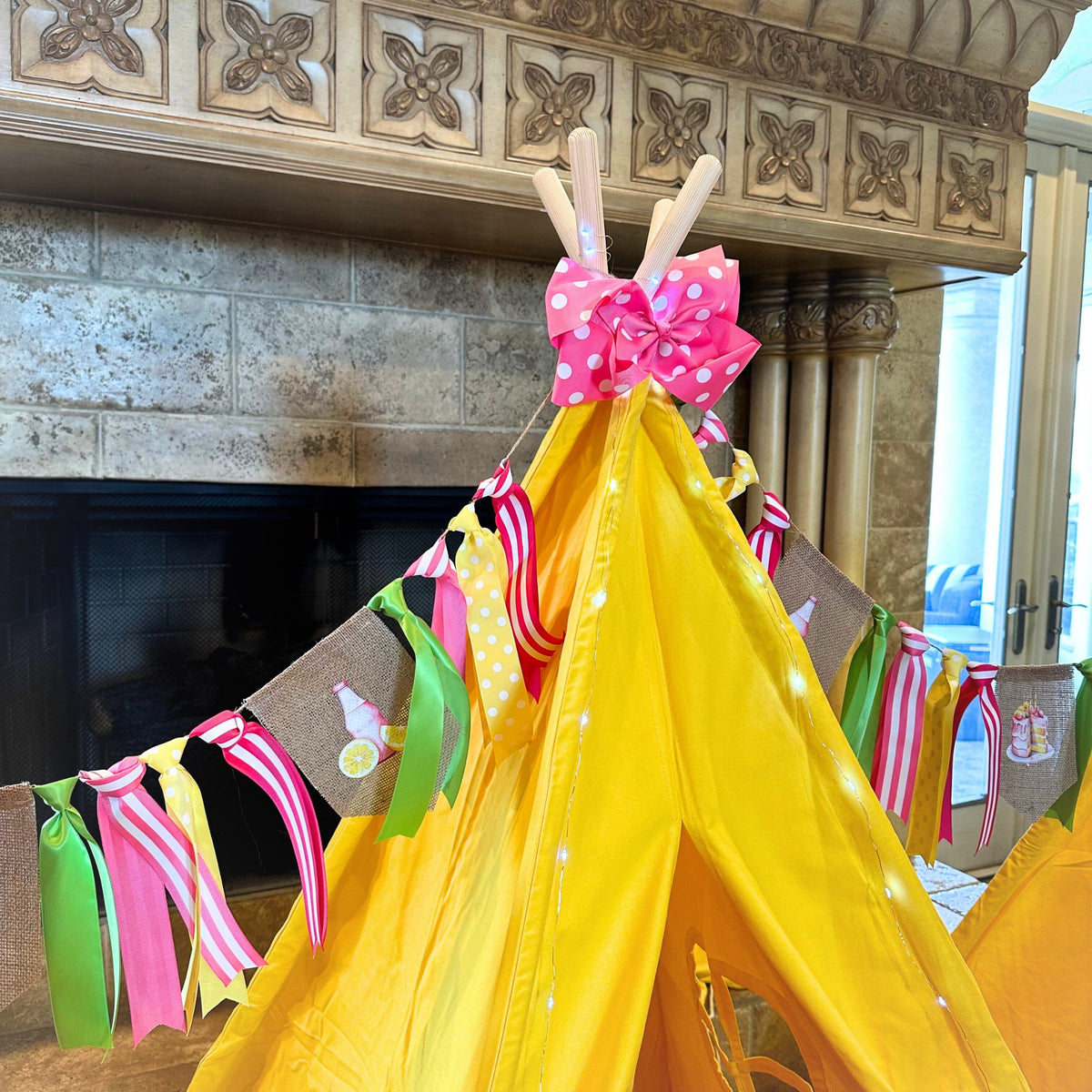 Lemon Party Supplies Sleepover Party Box