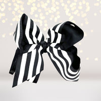 6 inch Stripe Bow