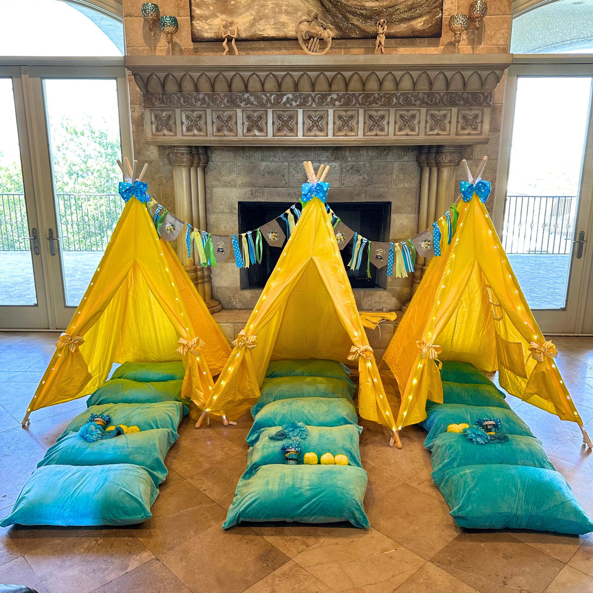 Lemon Party Supplies Sleepover Party Box