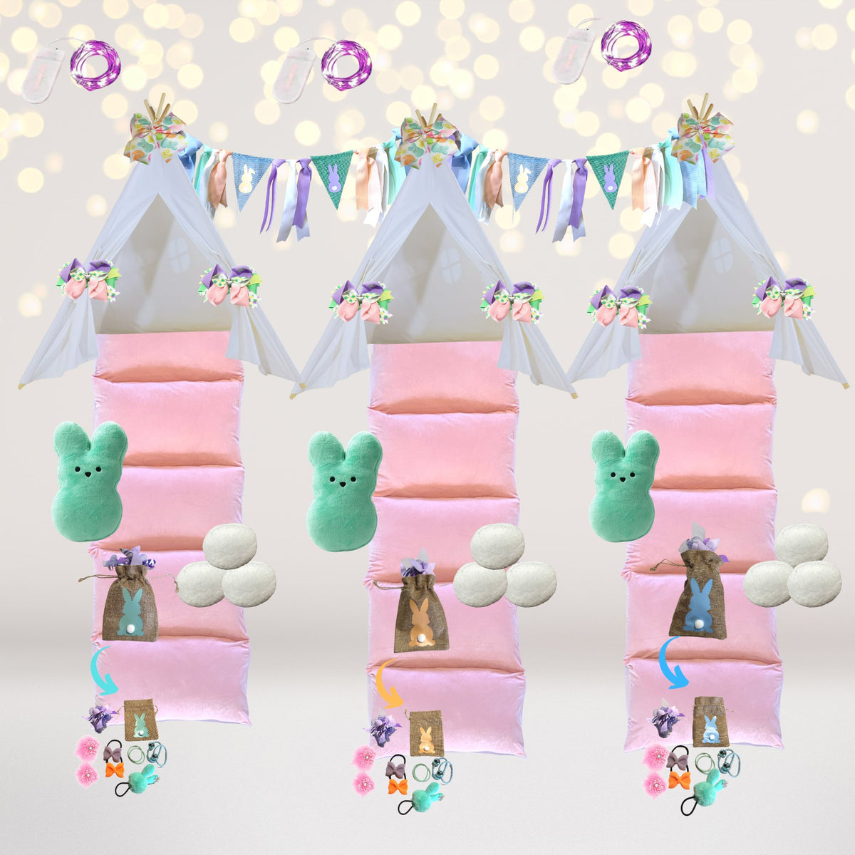 Easter Party Ideas Sleepover Party in a Box