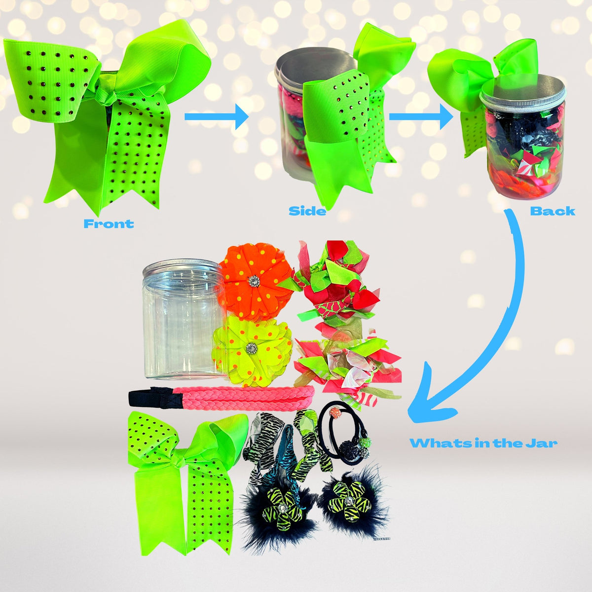 80's theme party favors- glow in the dark party favors- neon party favors