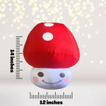 Squishy Toadstool party favor size-enchanted forest party favors- gnome-toadstool party favors-gnome Christmas party favors