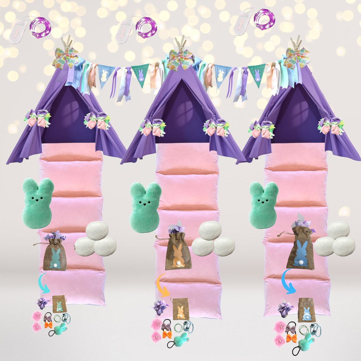 Easter Party Ideas Sleepover Party in a Box