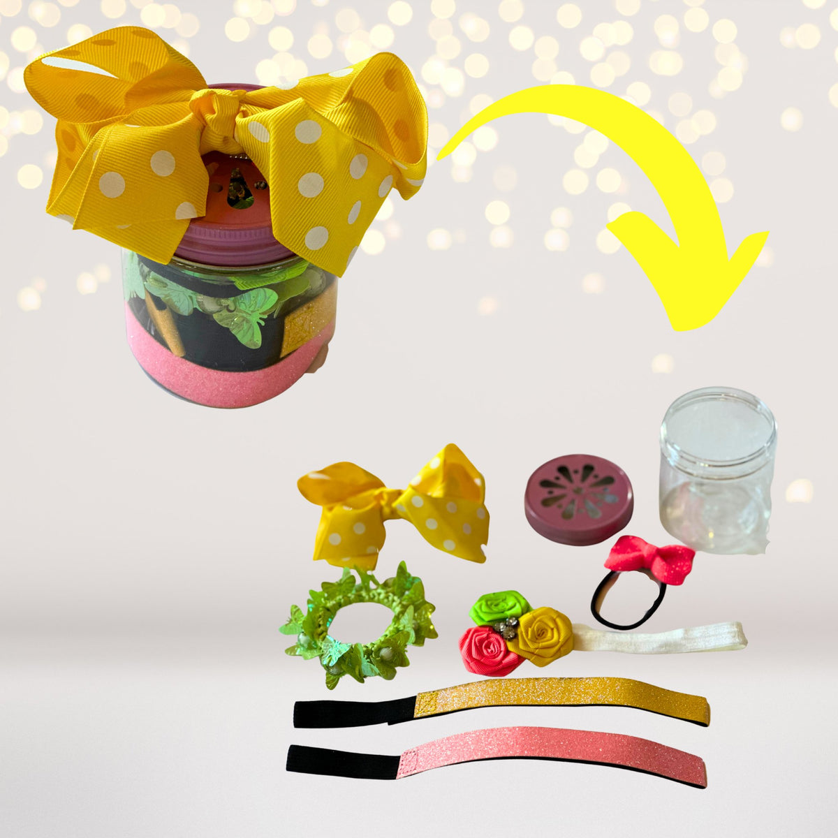 Lemon Party Supplies Sleepover Party Box