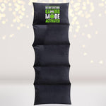 Kids Personalized Black Sleepover pillow bed- gaming sleepover party bundle