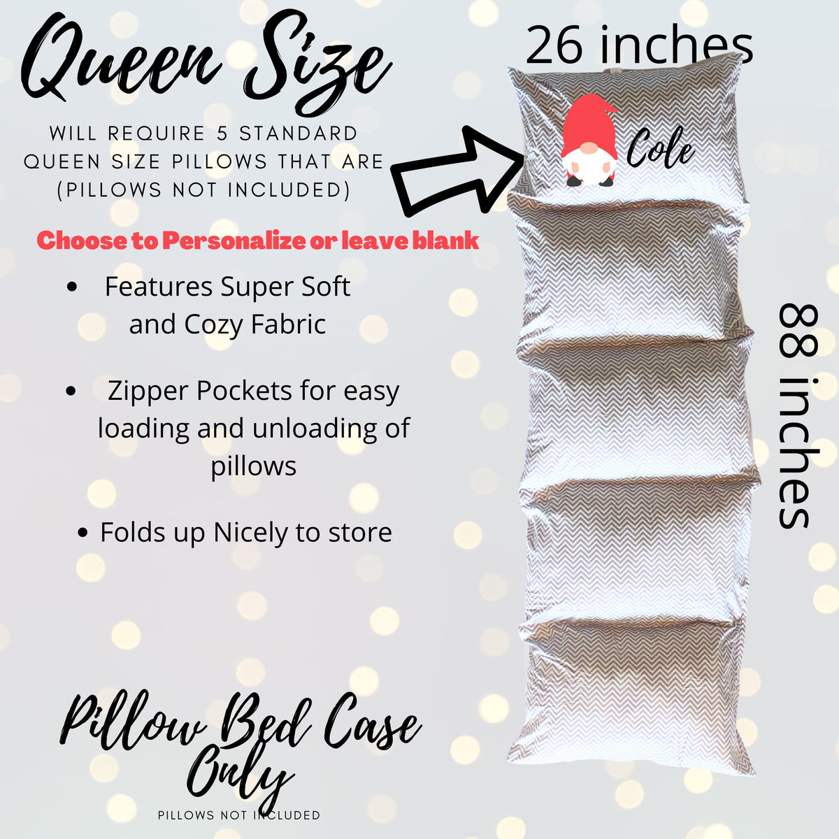 Gnome Christmas Party Sleepover Kit