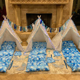 Snowflake Princess Teepee Tent Party Supplies Kit