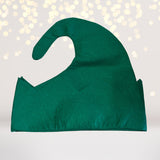 Green elf hat- party supplies, Christmas elf hat, gnome hat