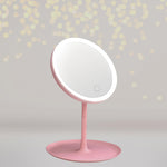 Pink lighted makeup mirror party favor- spa birthday party supplies