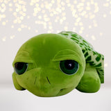 Turtle plush toy face
