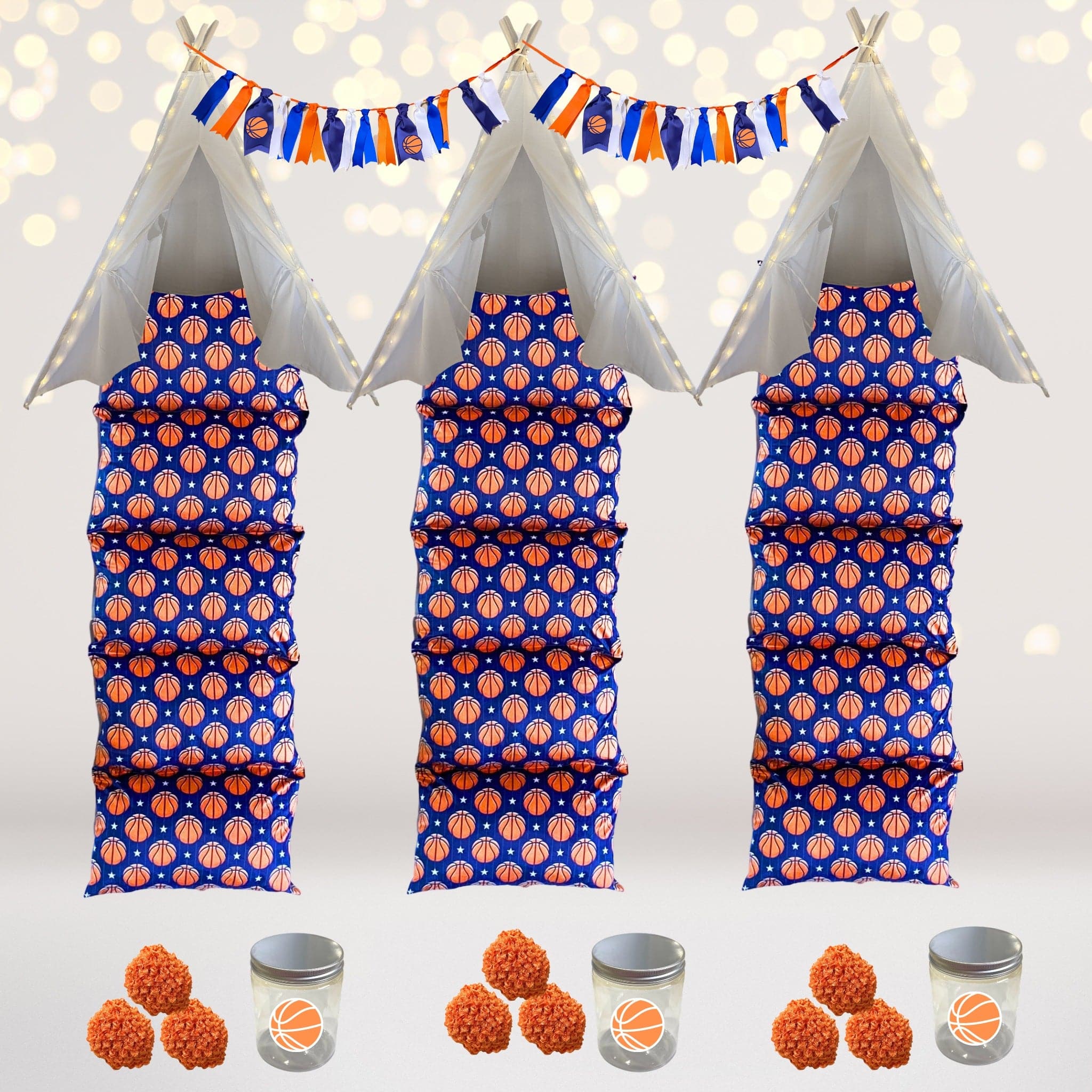 Basketball Themed Party Sleepover Kit – Chicky Chicky Bling Bling